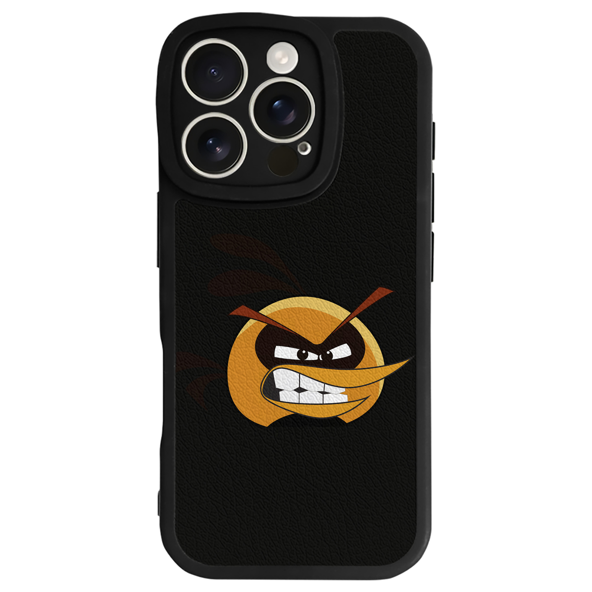 （画像用） Angry Birds アングリーバード 【iPhone 16シリーズ対応】シリコンスマホケース（レザー調） 材質：シリコン